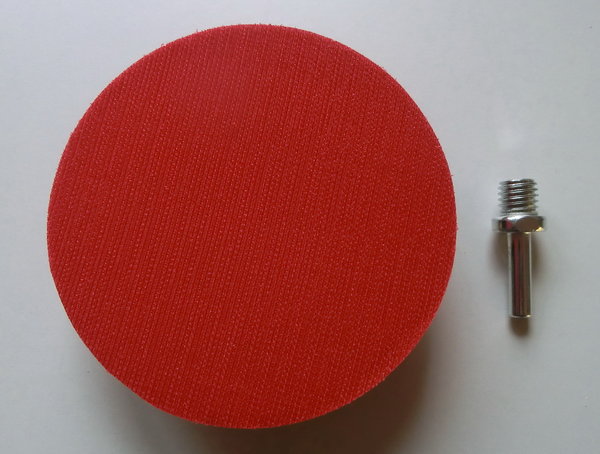 Polierteller Schleifteller - 180 mm + 125 mm - für Flex und Bohrmaschinen